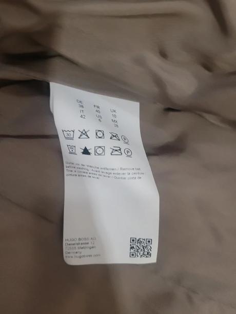 Zimna bunda boss, hugo boss,m