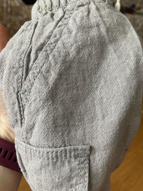 Lanovo bavlnene kratasy/sortky/nohavice, h&m,80