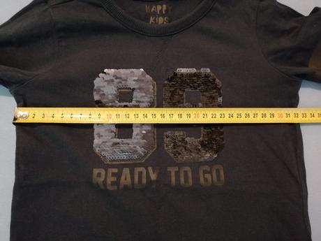 Tricko s flitrami 110/116, 110