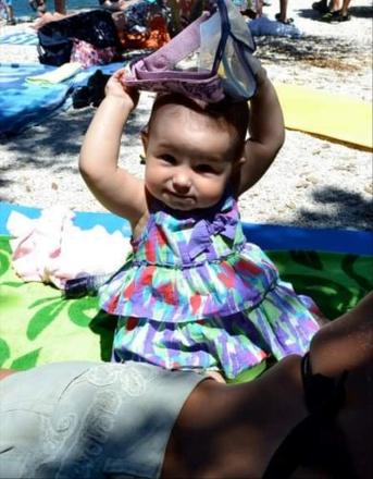 Letné šatičky s nohavičkami, f&f,74