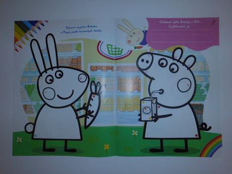 Prasiatko pepa policajný odznak + vymaľovánka a3, 