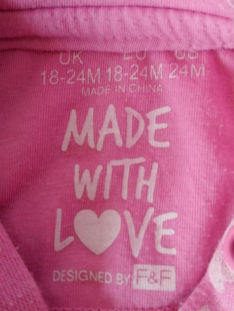 2 ks dievčenských mikín, f&f, f&f,92