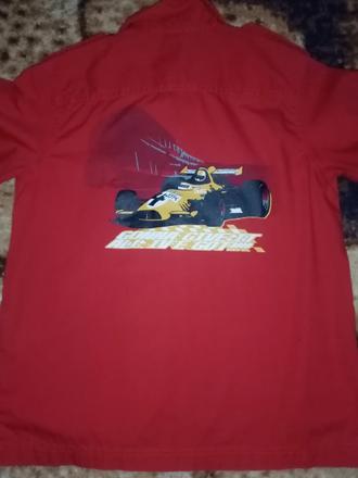 Červená sportova kosela, h&m,128