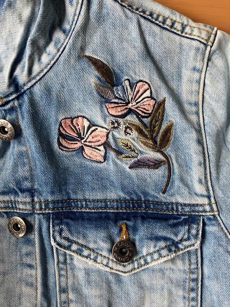 Riflová bunda zn. cropp, 38