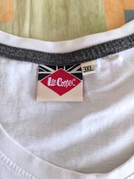 Pánske biele tielko, lee cooper,xxxl