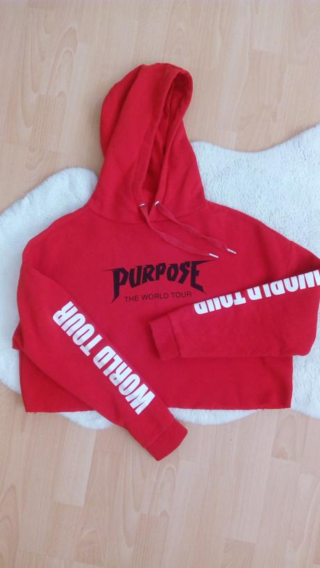 Dámska crop top mikina, s