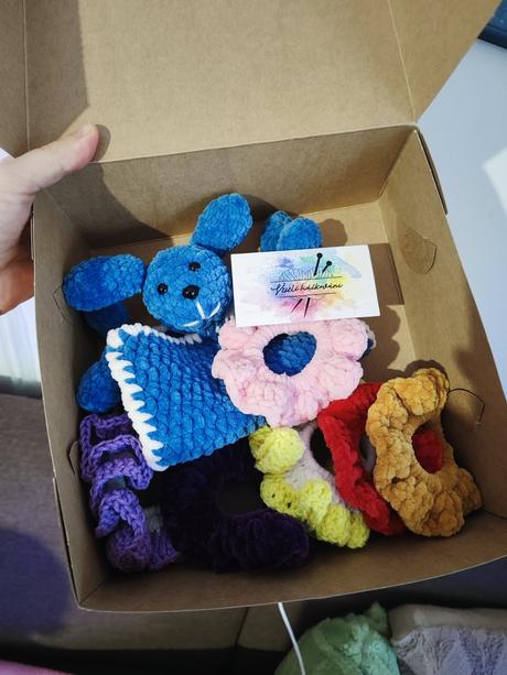 Handmade hačkovaný mojkačik, 