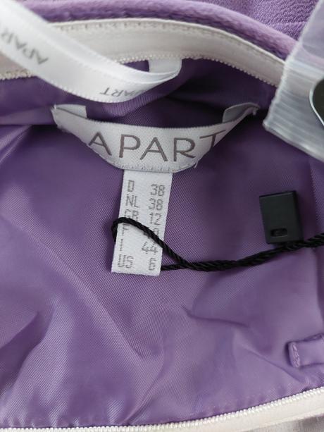 Fialové šaty apart v.38, 38