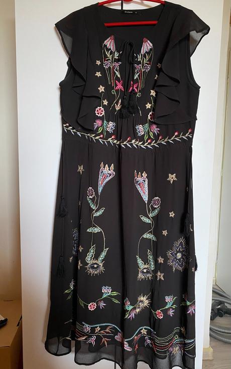 Elegantné šaty desigual, desigual,42 / 44 / xl / xxl