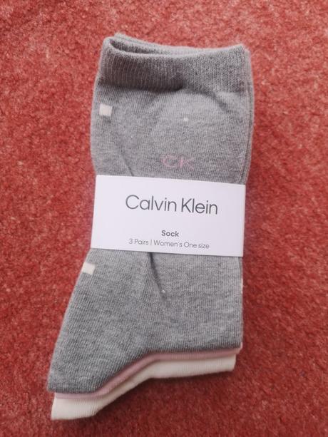 Calvin klein dámske ponožky 3 páry veľ. 37-41, calvin klein,37 / 38 / 39 / 40 / 42