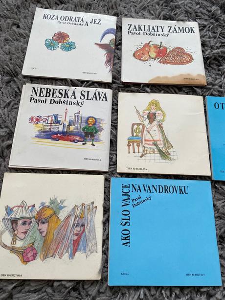 Krásne mini rozprávkové knižky pavol dobšinský,