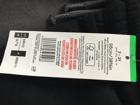 Chlapcenske teplaky 3ks balenie, f&f,98 / 104