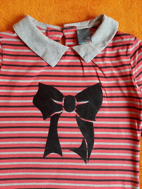 Dve hrubšie teplé tričká na 9-10 r., 134