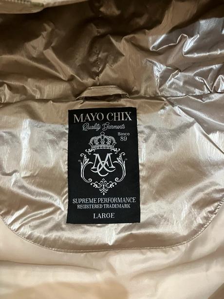 Krémovo- zlatá prešívaná vesta mayo chix 40, mayo chix,40