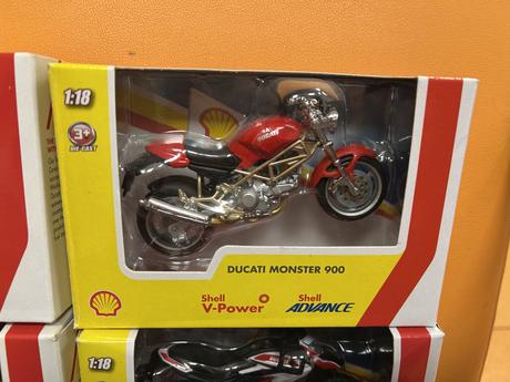 Modely motoriek ducati- 4 ks - cena spolu, 