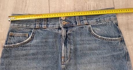 Riflová minisukňa pull & bear č.38, pull&bear,38