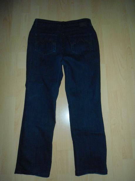 Damske tmavomodre rifle mac, 42