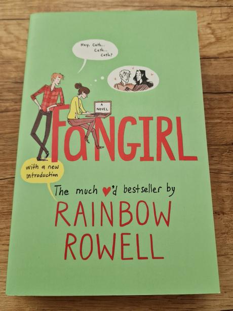 Kniha fangirl a novel od rainbow rowell, 