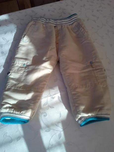 Zateplené nohavičky, ergee,80