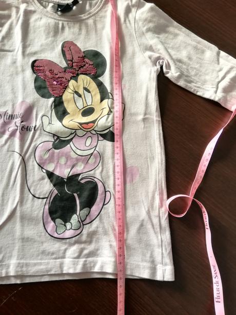 Tričko s dlhým rukávom s minie mouse, disney,122