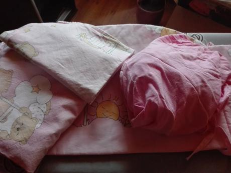 Sada do postielky 4 ks macko oblacik, šírka (cm): 60,dĺžka (cm): 120