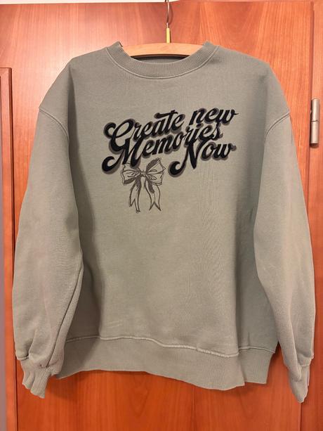 Bavlněná mikina, zara,164