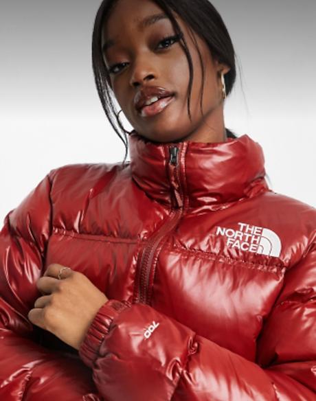 The north face nuptse páperová bunda, xs