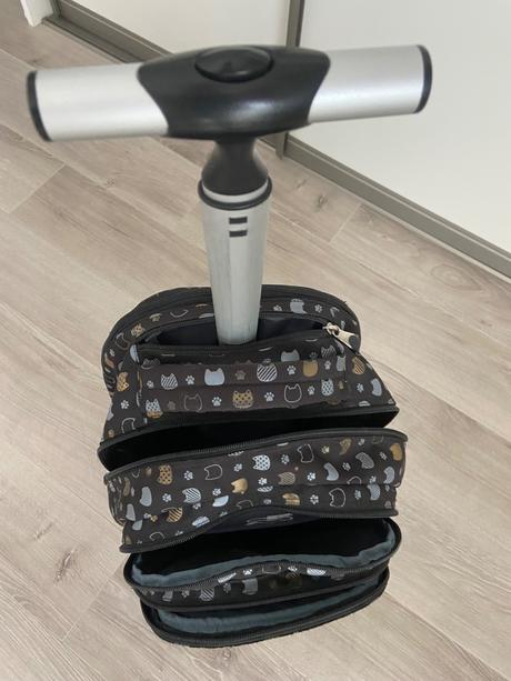 Školská taška na kolieskach,