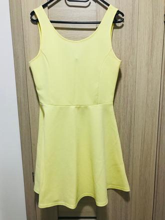 Saty žlté 40, h&m,40