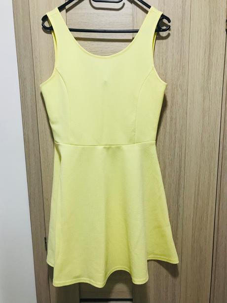 Saty žlté 40, h&m,40