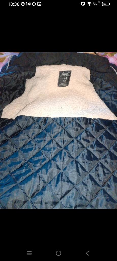 Zimná bunda, rebel,140