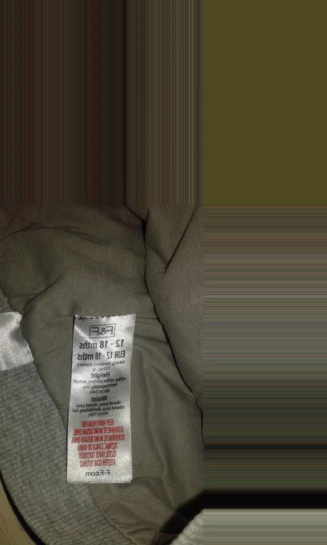 Mencestrove nohaviceme 12-18m., f&f,86