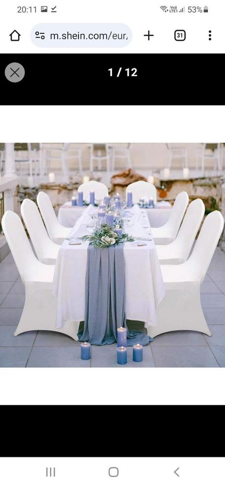 Návleky na stoličky,