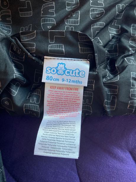 Prechodná obojstranná bunda, pepco,80