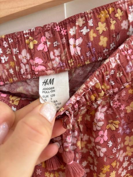 Ľahké vzdušné letné nohavice, h&m,128