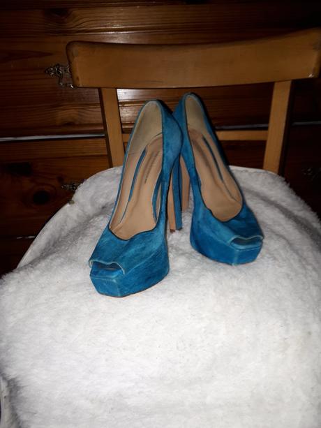 Topánky na podpatku, zara,37