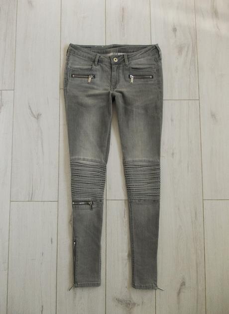 Dámske biker jeansy h&m, h&m,s