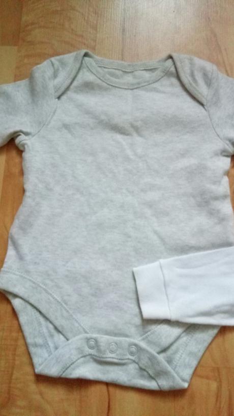 Bavlnená košieľka s výšivkou + nové body, 68–80