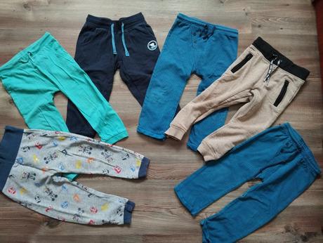 Chlapčenské tepláky 6 ks, 86