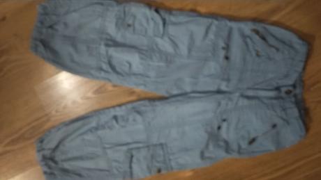 Športové nohavice bledo modré, 122