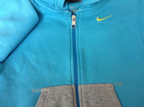 Belasá mikinka na donosenie, 110-116, 5-6r., nike,110