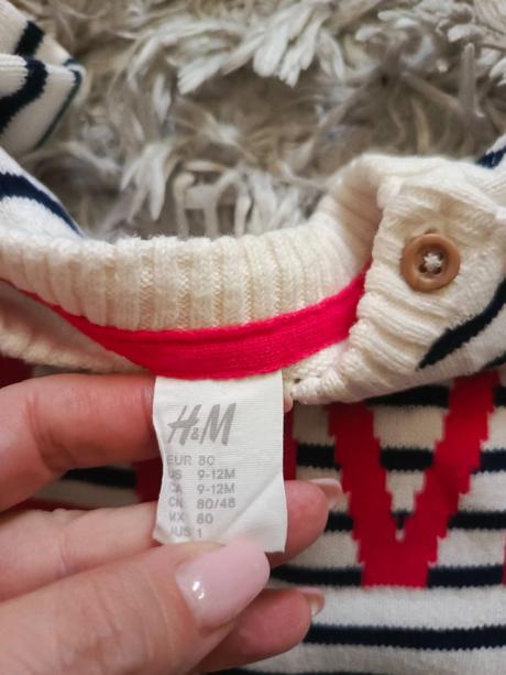 Svetrík, h&m,80