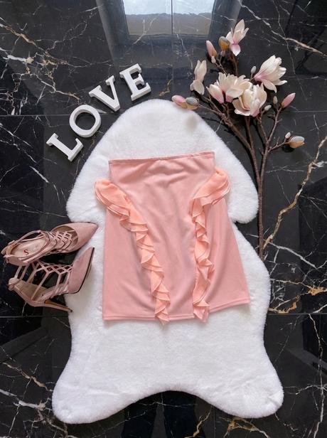 Sukňa s volánmi, s