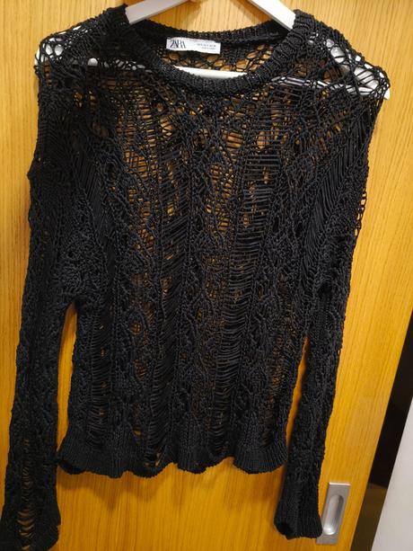 Pletený pulóver, zara,s