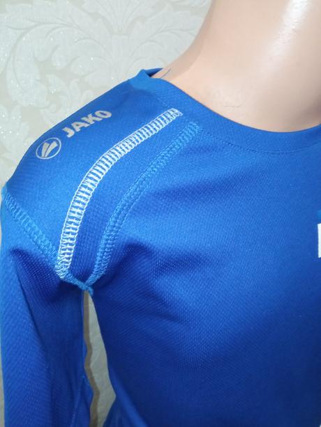 Chlapčenské modré športové tričko jako (122), 122