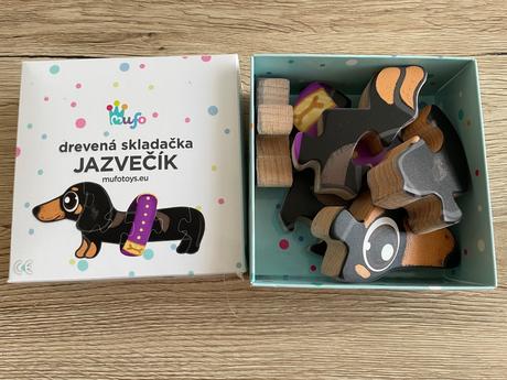 Drevená skladačka, 