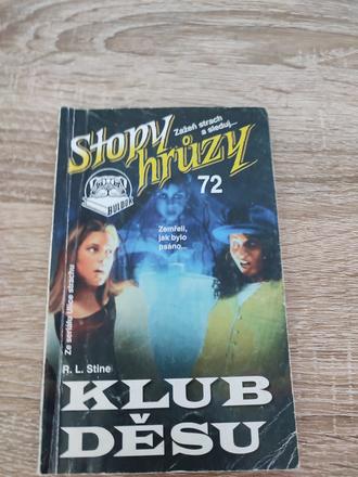 Klub děsu - stopy hrůzy 72 cz- r. l. stine, 