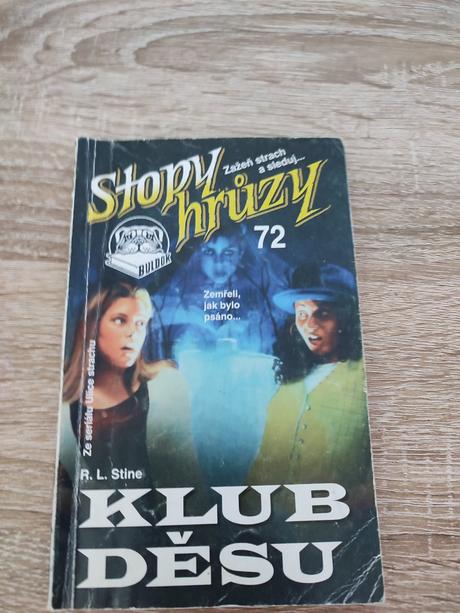 Klub děsu - stopy hrůzy 72 cz- r. l. stine,
