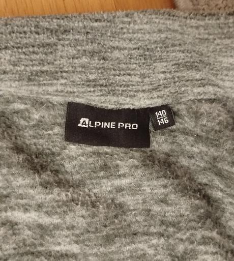 Oteplovačky + mikina, alpine pro,140