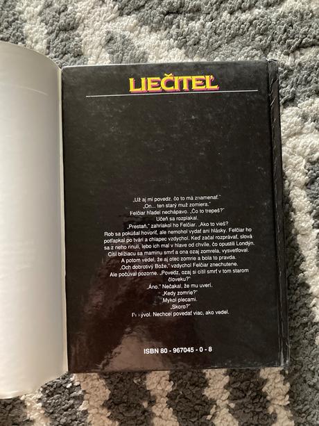Liečiteľ-prvé vyd.1993,